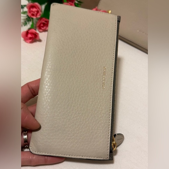 BURBERRY LIMITED EDITION CONTINENTAL PULL OUT CALF GRAIN LEATHER 🌟 AUTHENTIC 🌟 - Picture 9 of 14